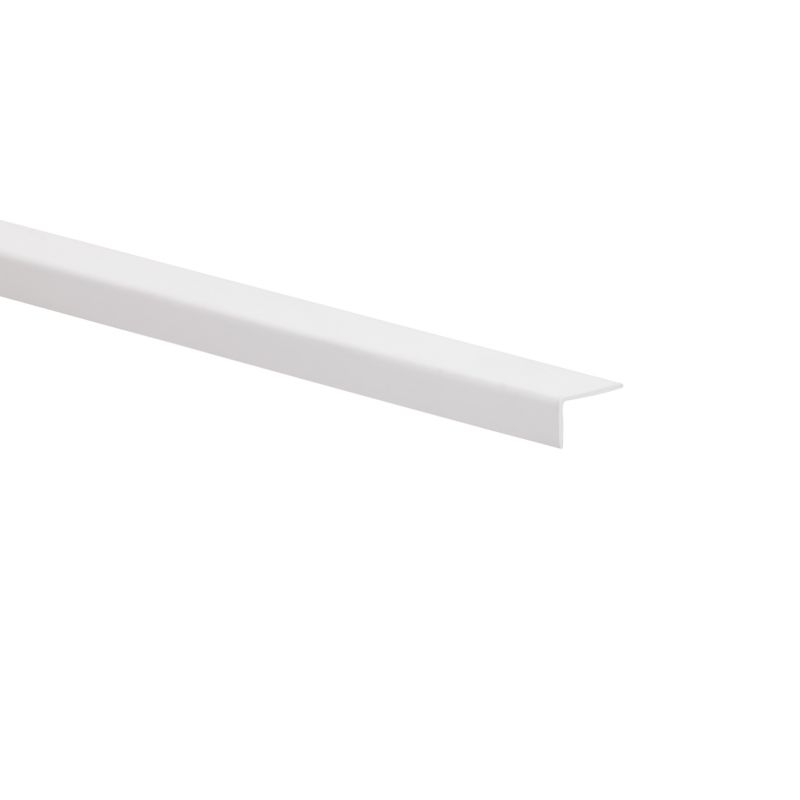 Kątownik PVC 20 x 10 x 1,1 mm l=2,60 m biały