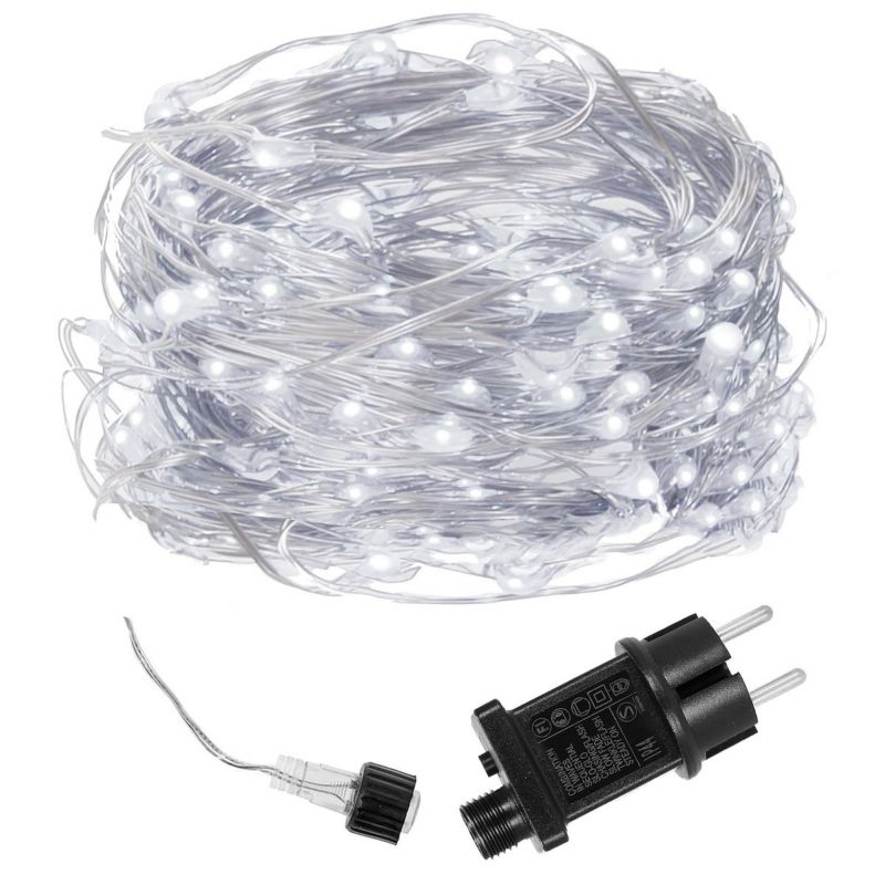 Lampki choinkowe Spingos 300 led biały zimny 1 szt.