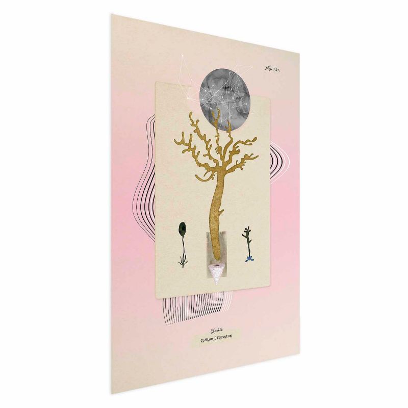 Plakat Artgeist Niezwykła roślina 60x90 cm bez ramy 1 szt