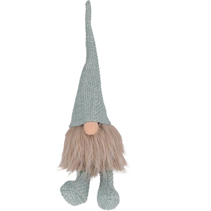 Skrzat z materiału Jumi 35 cm niebiesko-brązowy