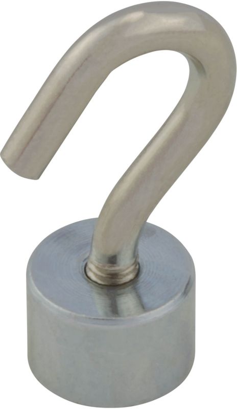 Magnes neodymowy Stahl 12 x 8 mm okrągły z hakiem M4 2 szt.