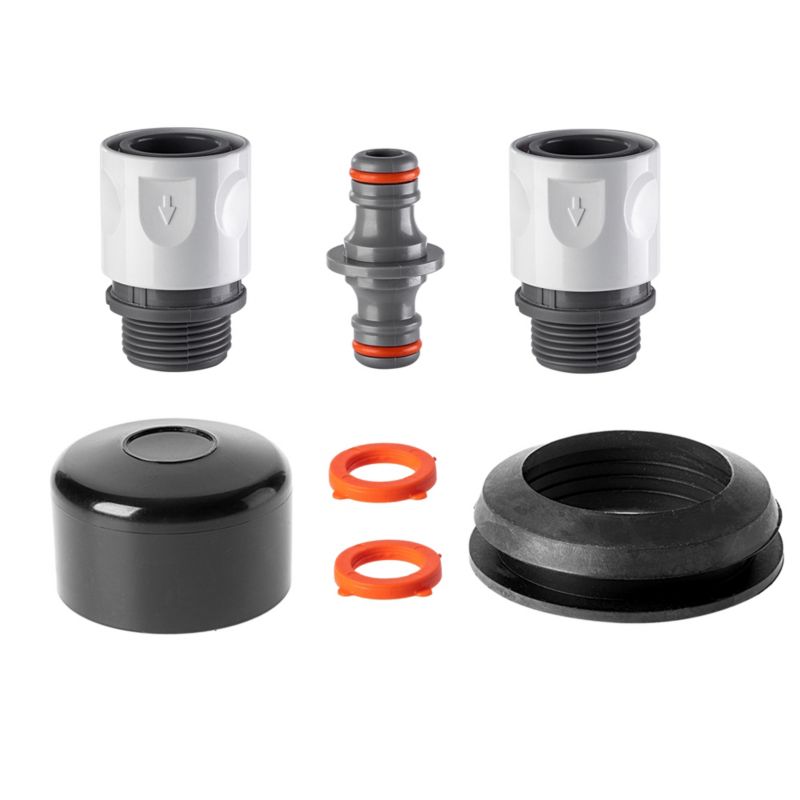 Zawór Przyłączeniowy KADAX Zestaw Do Zbiornika Na Deszczówkę W Poziomie 1szt.