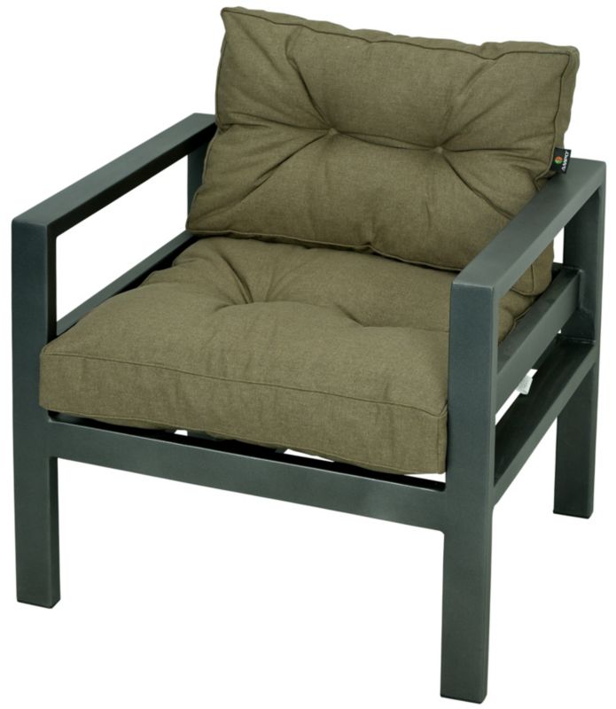 Komplet poduszek na fotel ogrodowy AMPO brązowy 1 kpl.