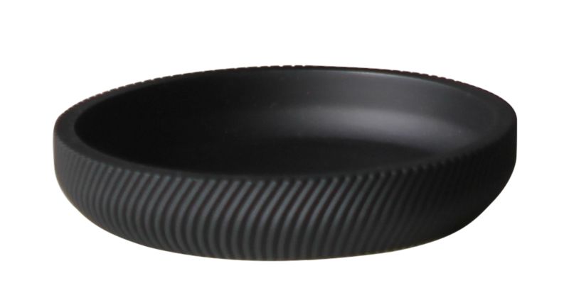 Mydelniczka Splendid Ribs czarny