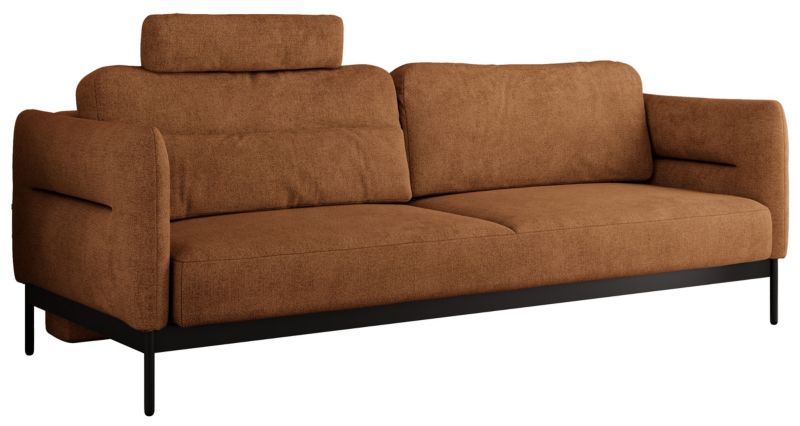 Sofa MKS Meble SALENTO pomarańczowy struktura 1szt.