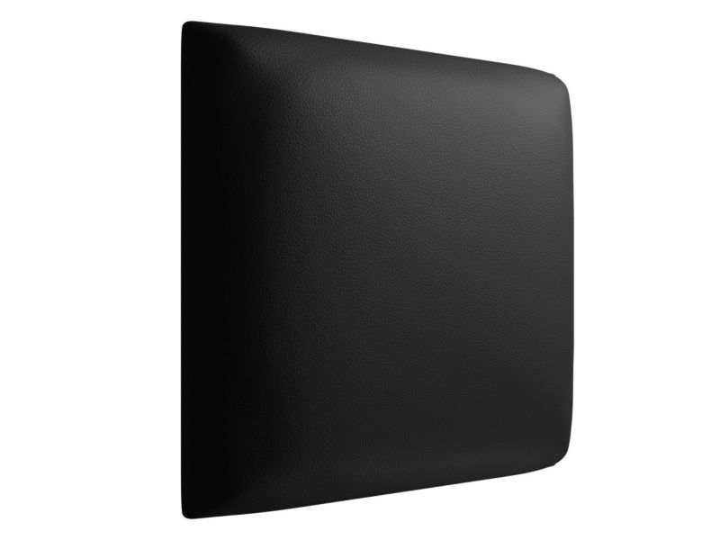 Panel tapicerowany MIRJAN 24 Pag 30x30 czarna ekoskóra 1 szt.