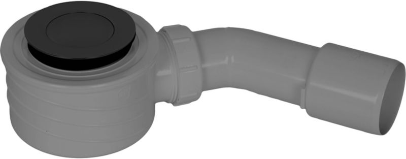 Syfon brodzikowy fi 60 mm klik-klak czarny