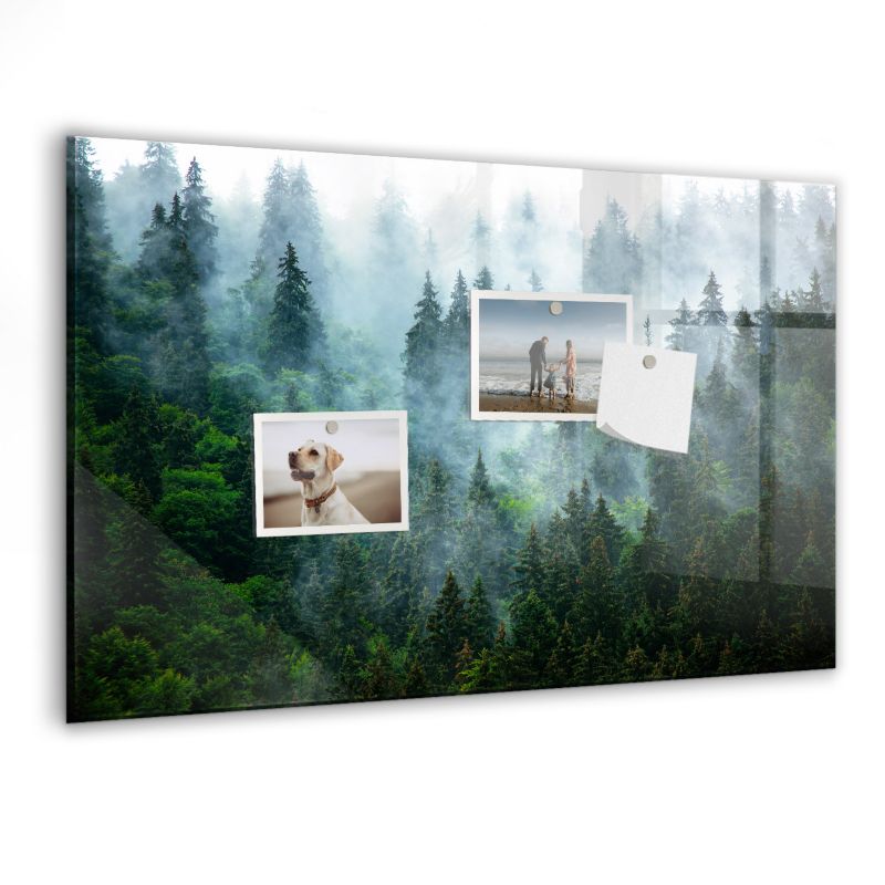 Tablica magnetyczna Wallfluent 60x40 cm Mglisty las 1 szt.