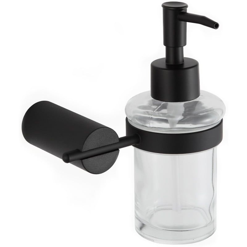 Dozownik ścienny Mexen Aron czarny 11,5x20 cm 1 szt.