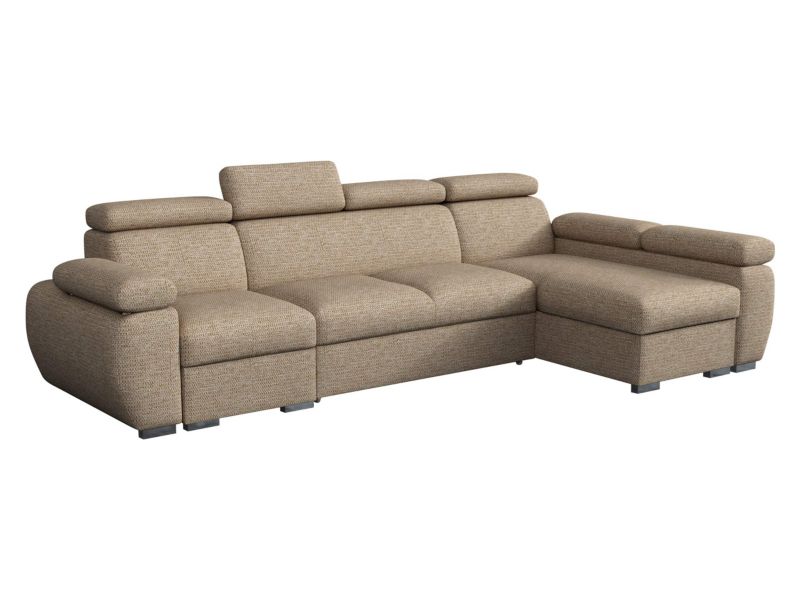 Narożnik MIRJAN 24 Boston LCP prawy 1P(65)+2R+LCP ciemnobeżowa plecionka 1 szt.