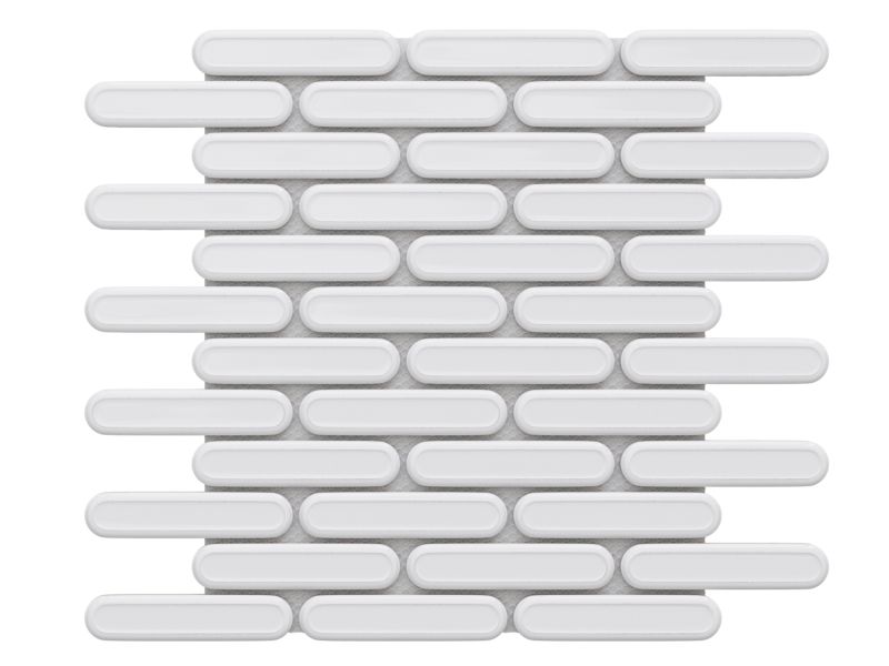 Mozaika ceramiczna Ilcom Savoiardi white biała 30.0 x 30.5 cm 1 szt.