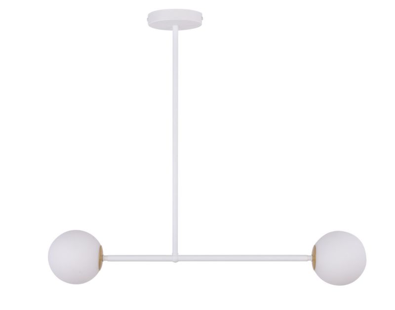 Lampa sufitowa wisząca Sigma Lighting Gama 1205 biała minimalistyczna 2xG9 x 1 szt.