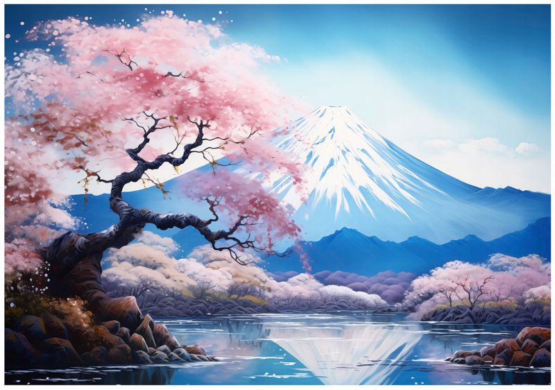 Tapeta Ścienna Góry Pastele WALLARENA 350x250 cm Fototapeta Na Flizelinie 1 szt.