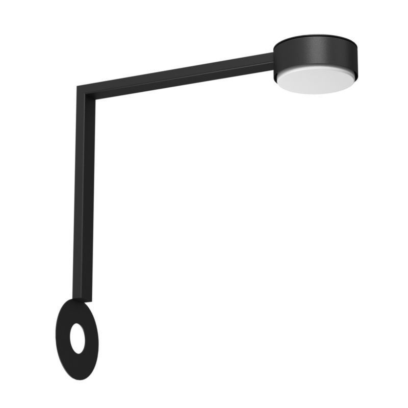 Lampa sufitowa Brosline Drop Line czarna wym: 30 x 30 x 8 cm 1xGX53 x 9W 1 szt.