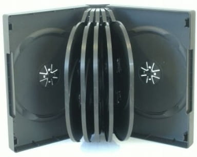 Pudełko 12xDVD Czarne 39mm - Henryx24