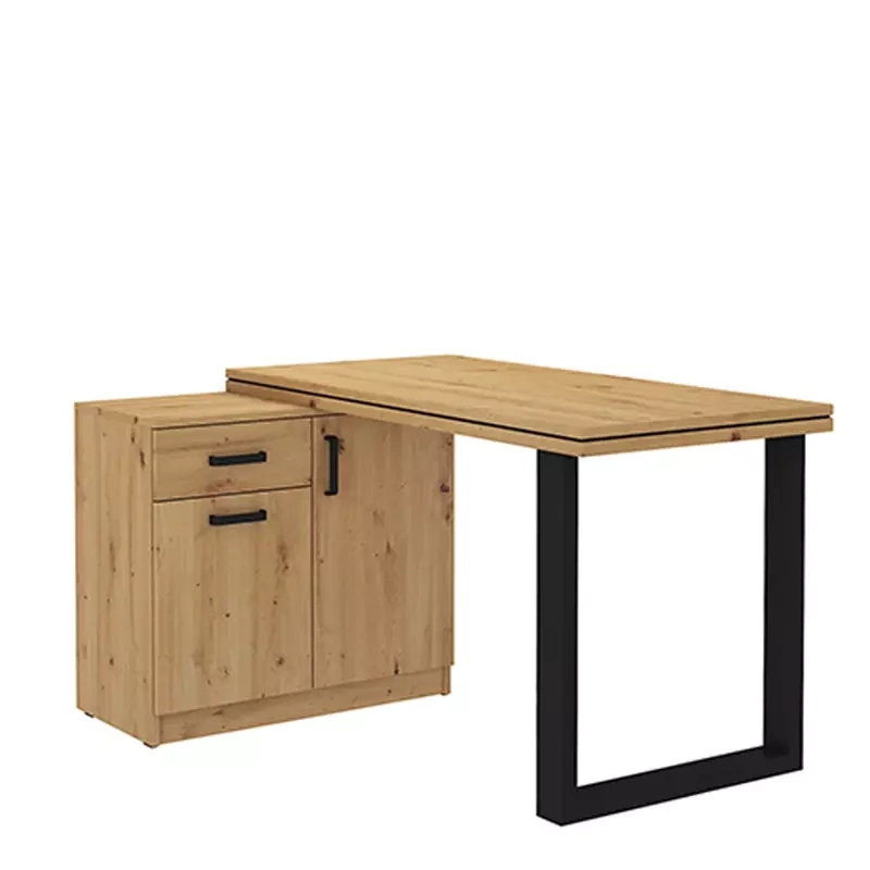 Biurko narożne dąb artisan MULL