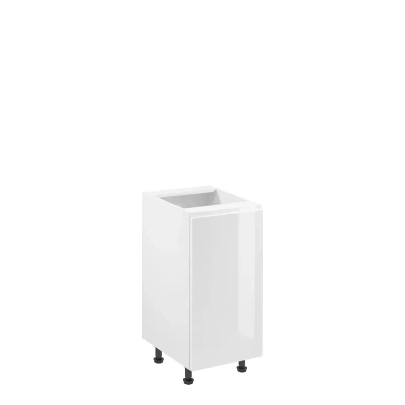 Szafka kuchenna stojąca 40 cm biały połysk ACELSIO