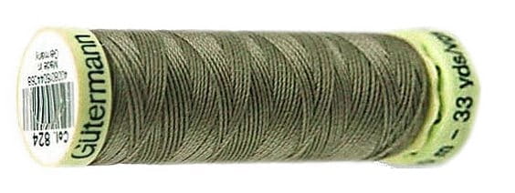 nić 30 m do szwu ozdobnego i obszywania dziurek Gutermann kol. 824