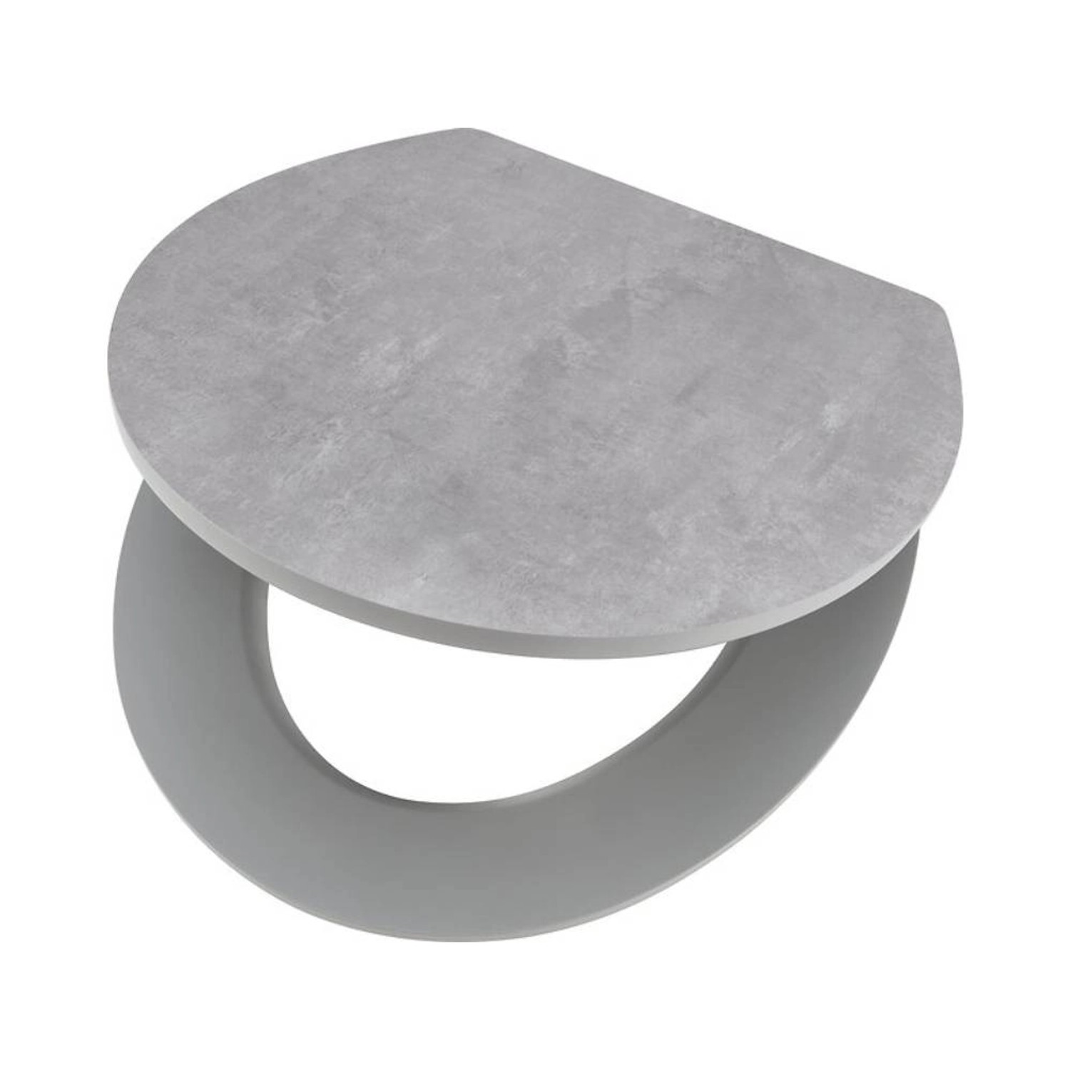 Baliv Deska sedesowa Bojava wolnoopadająca szara