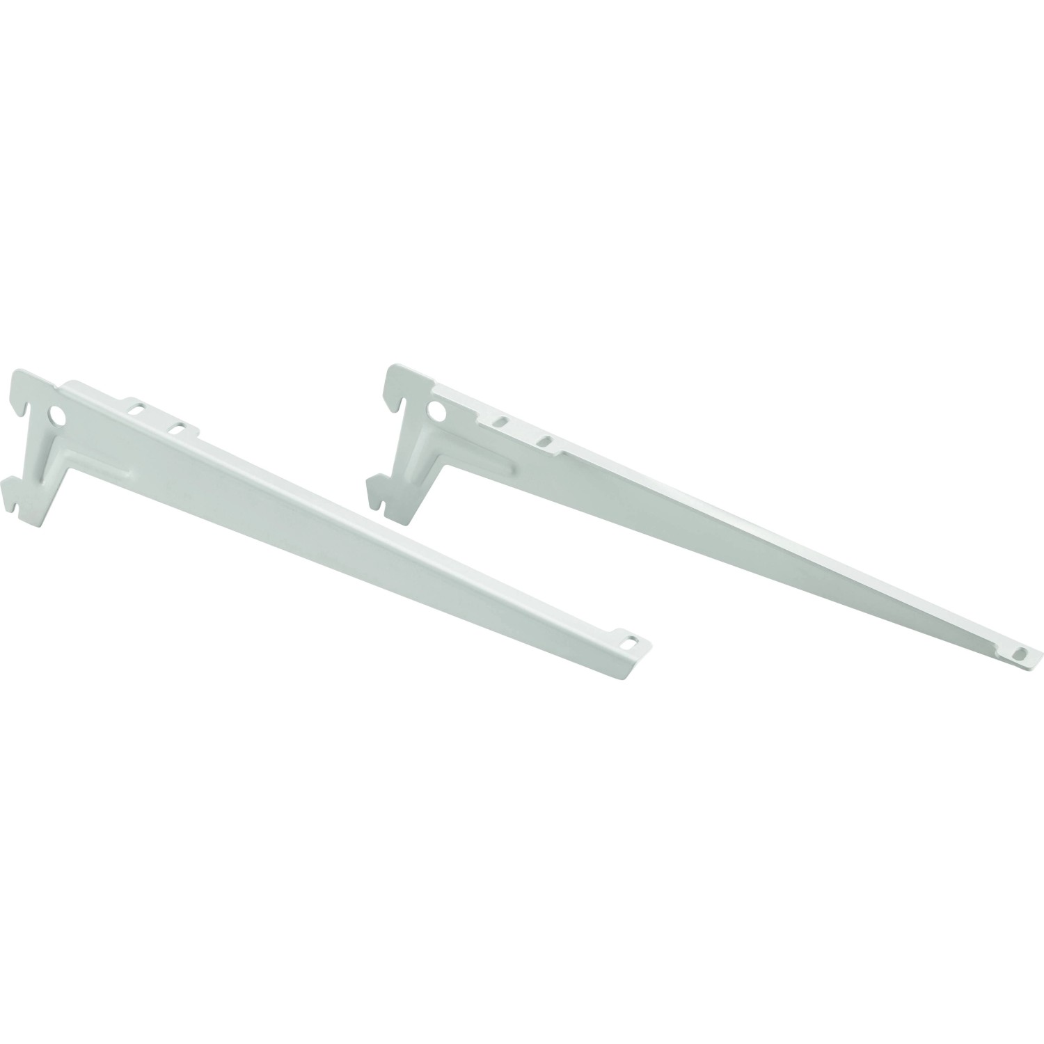 Wspornik kątowy 28 cm biały matowy Garderoba Metalowa