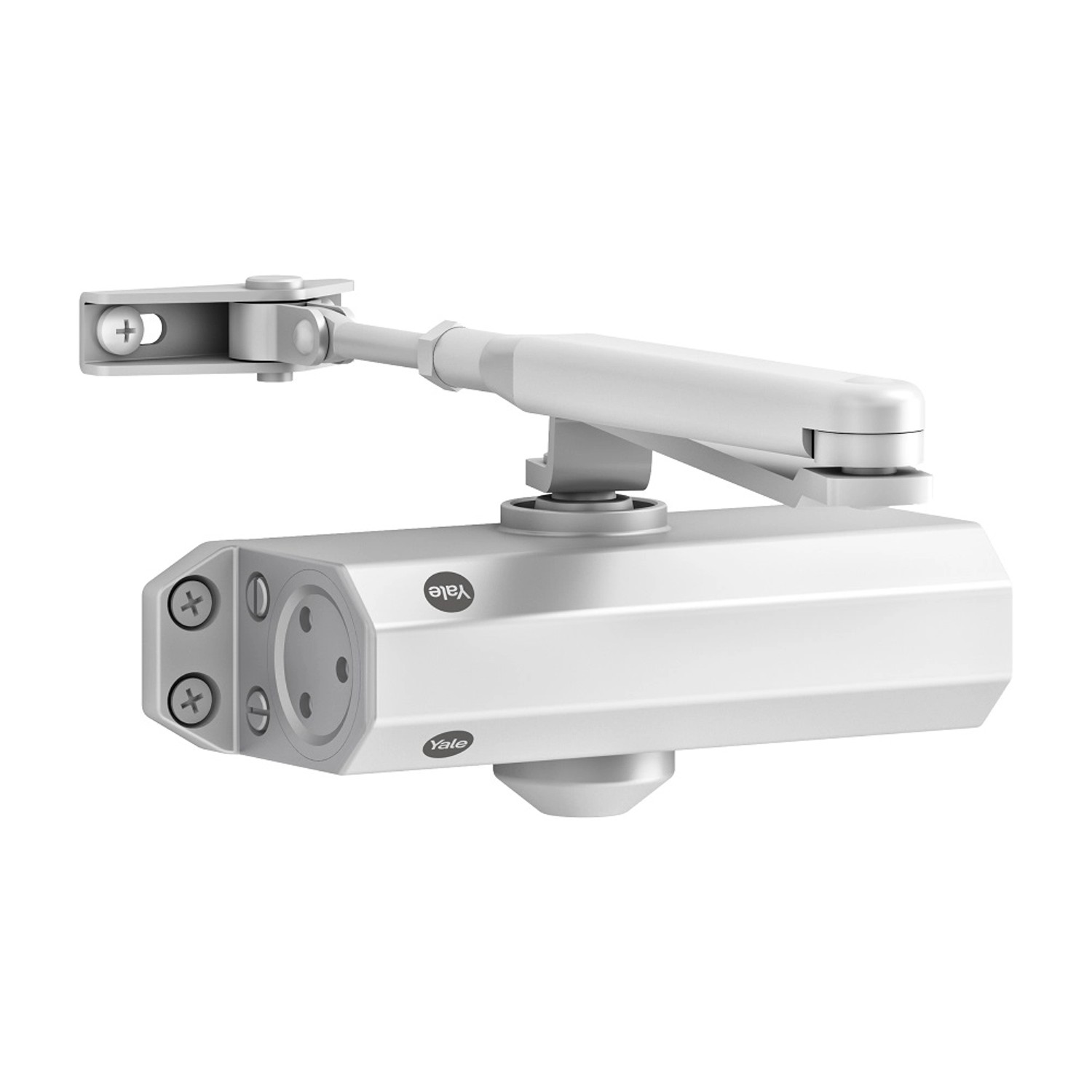 Yale Zamykacz 3500 biały do drzwi 80 kg