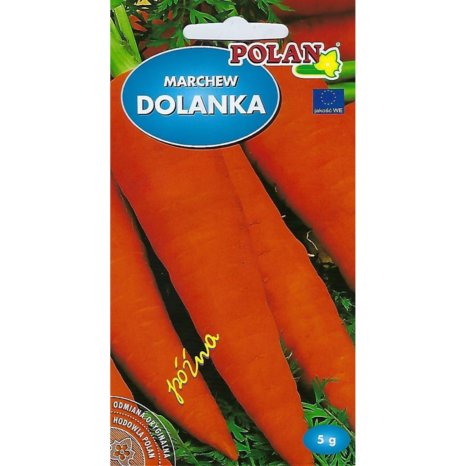 Marchew jadalna Dolanka Polan 5g