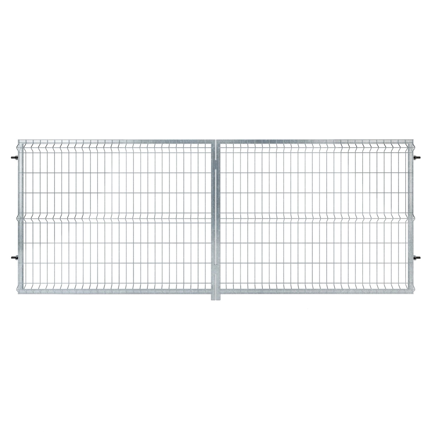 Wiśniowski Brama Modena ocynk dwuskrzydłowa 400 x 154 cm