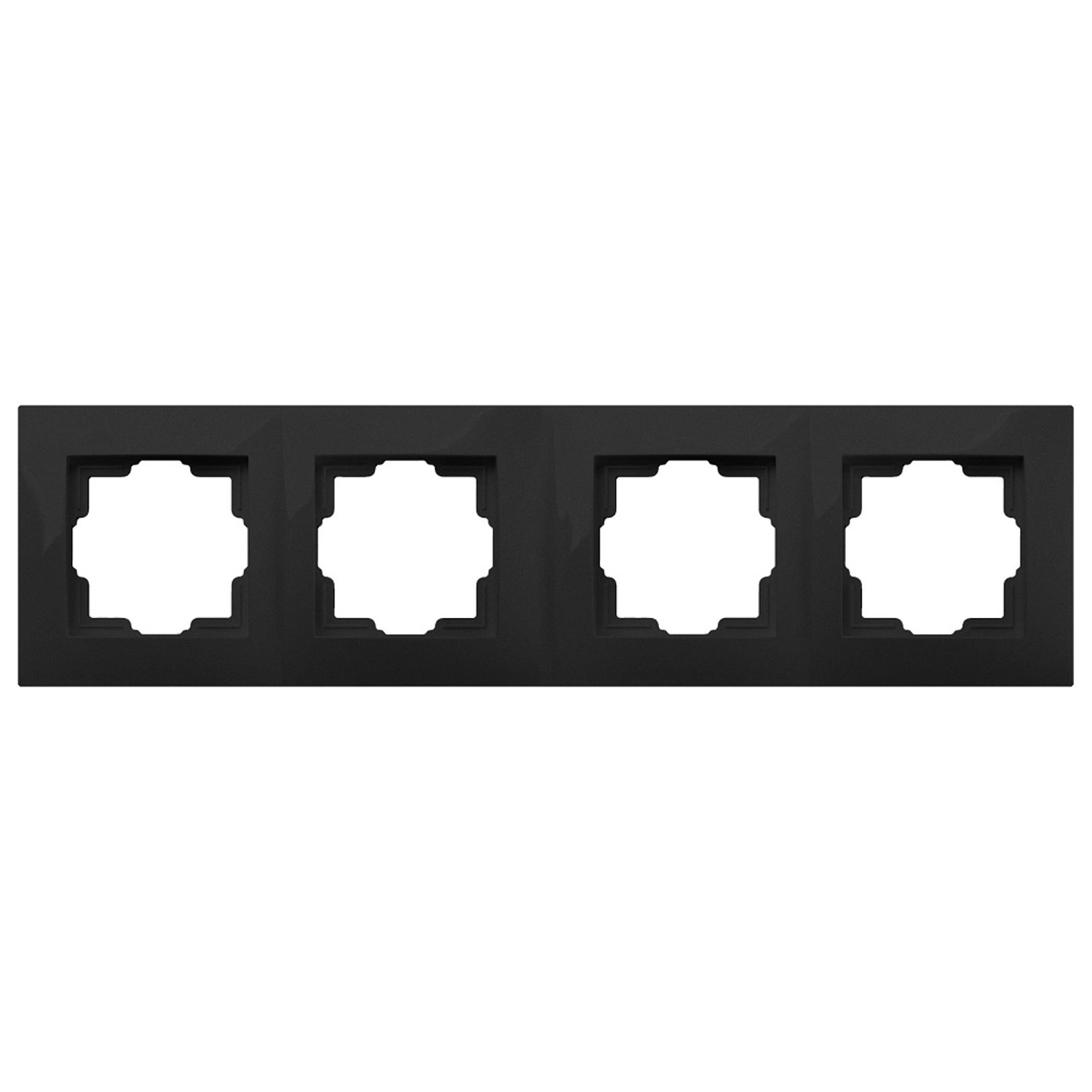 Elektro-Plast Ramka Carla 4-krotna czarna