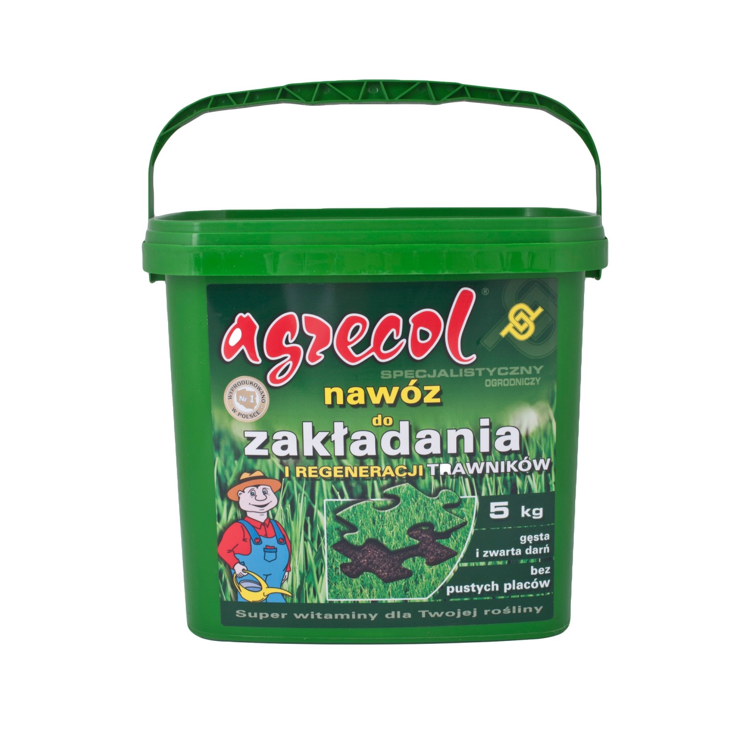 Agrecol Nawóz do zakładania i regeneracji trawników 5 kg.