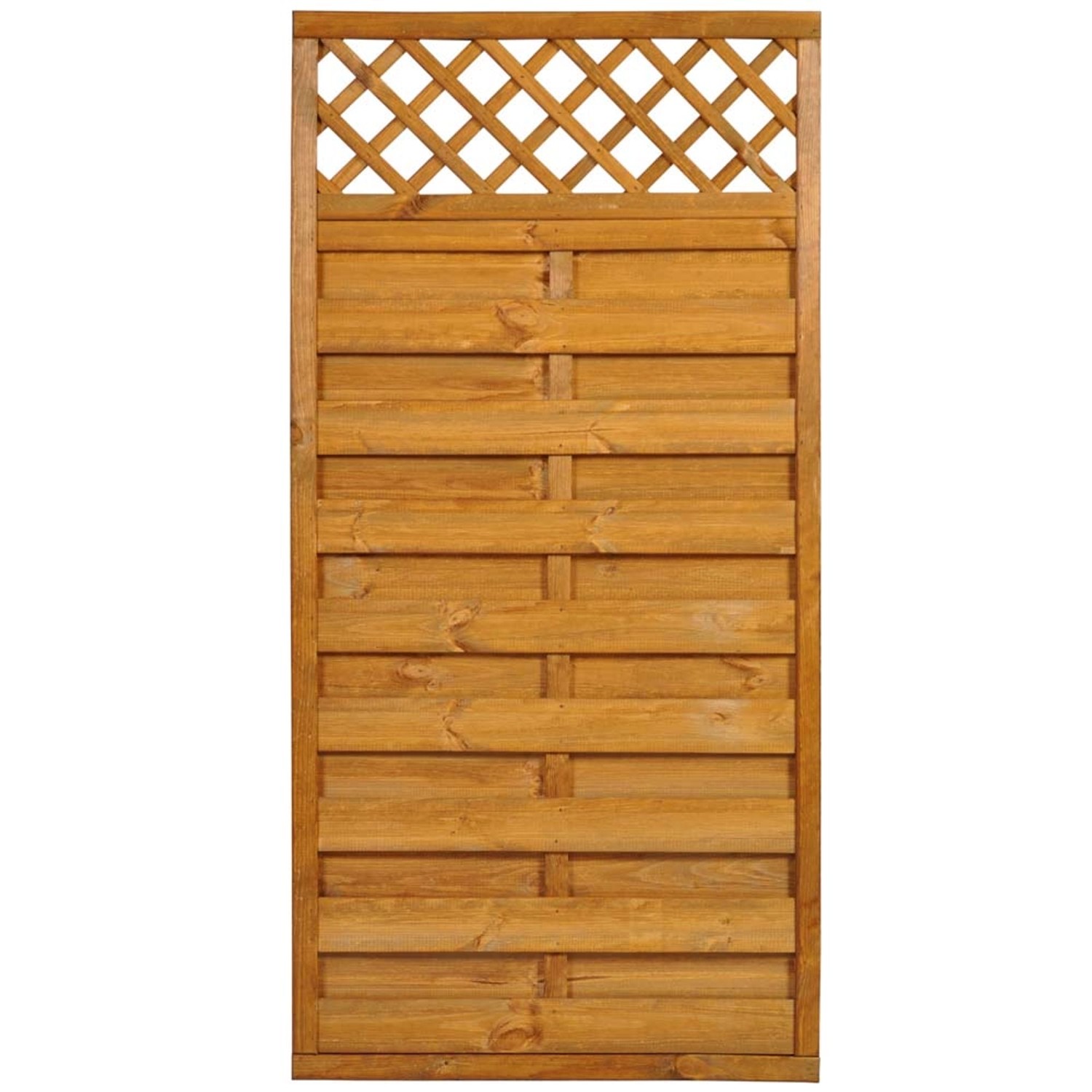 Sobex Płot ażurowy Nole prosty 90 x 180 cm,złoty dąb