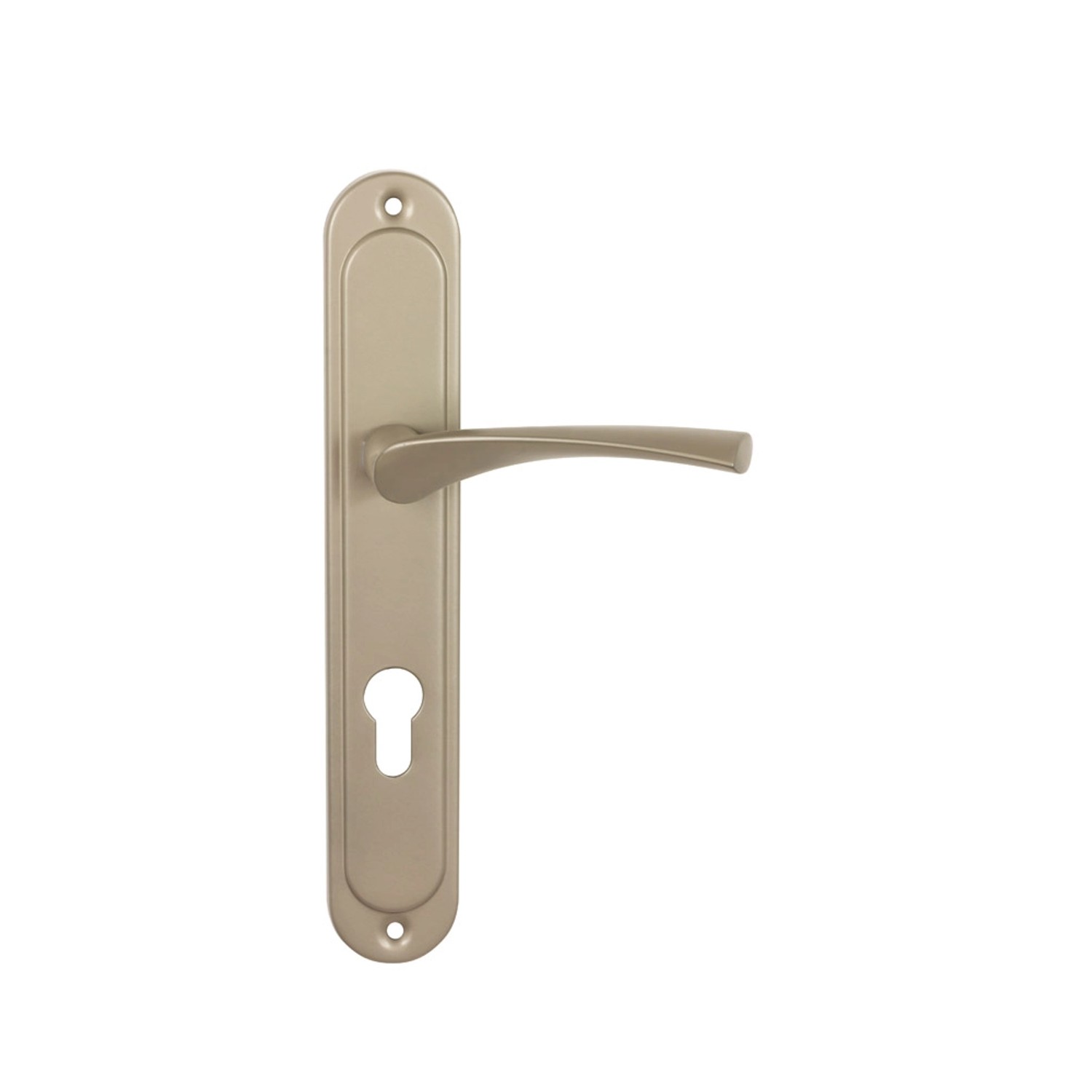 Domino Klamka Eva szyld na wkładkę nikiel