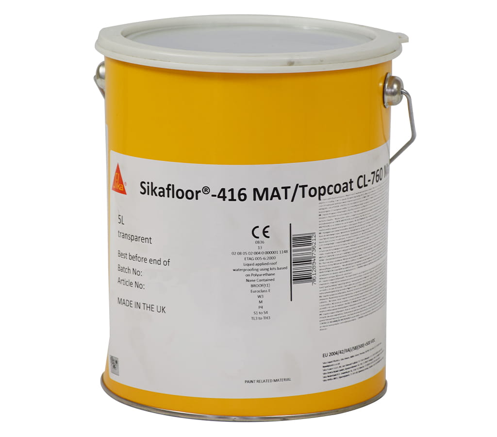 SIKA SIKAFLOOR 416 OP. 5L TRANSPARENT MAT