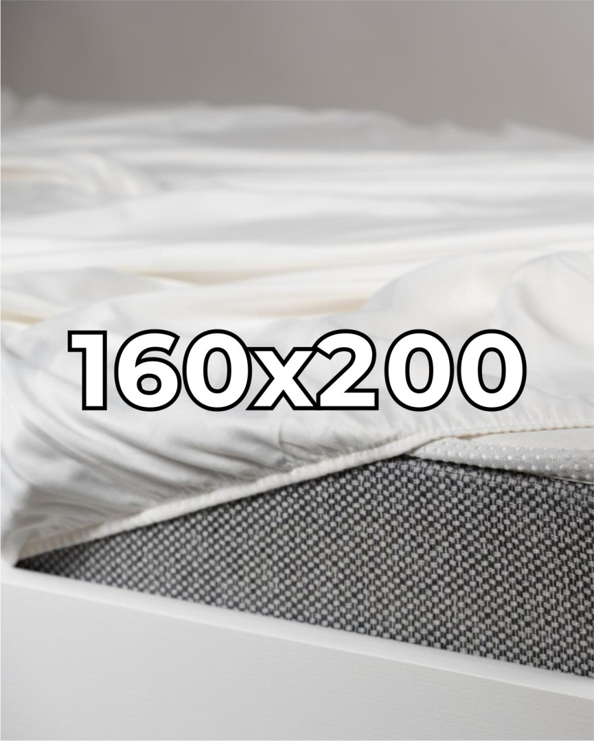 Prześcieradło hotelowe z gumką 160x200 cm Adamaszek 100% bawełna