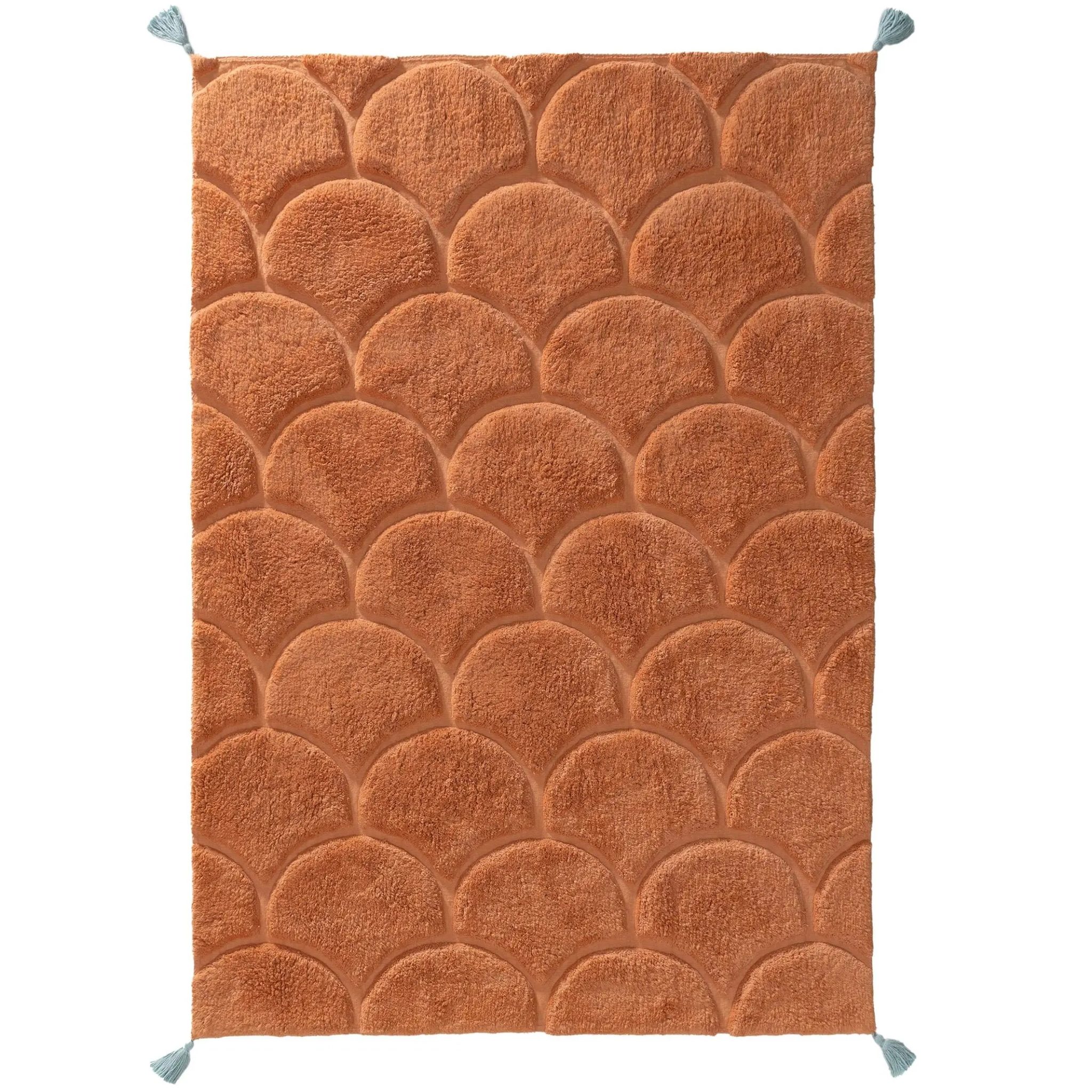 Dywan dziecięcy nadający się do prania Undine pomarańczowy BEN - 120x170cm