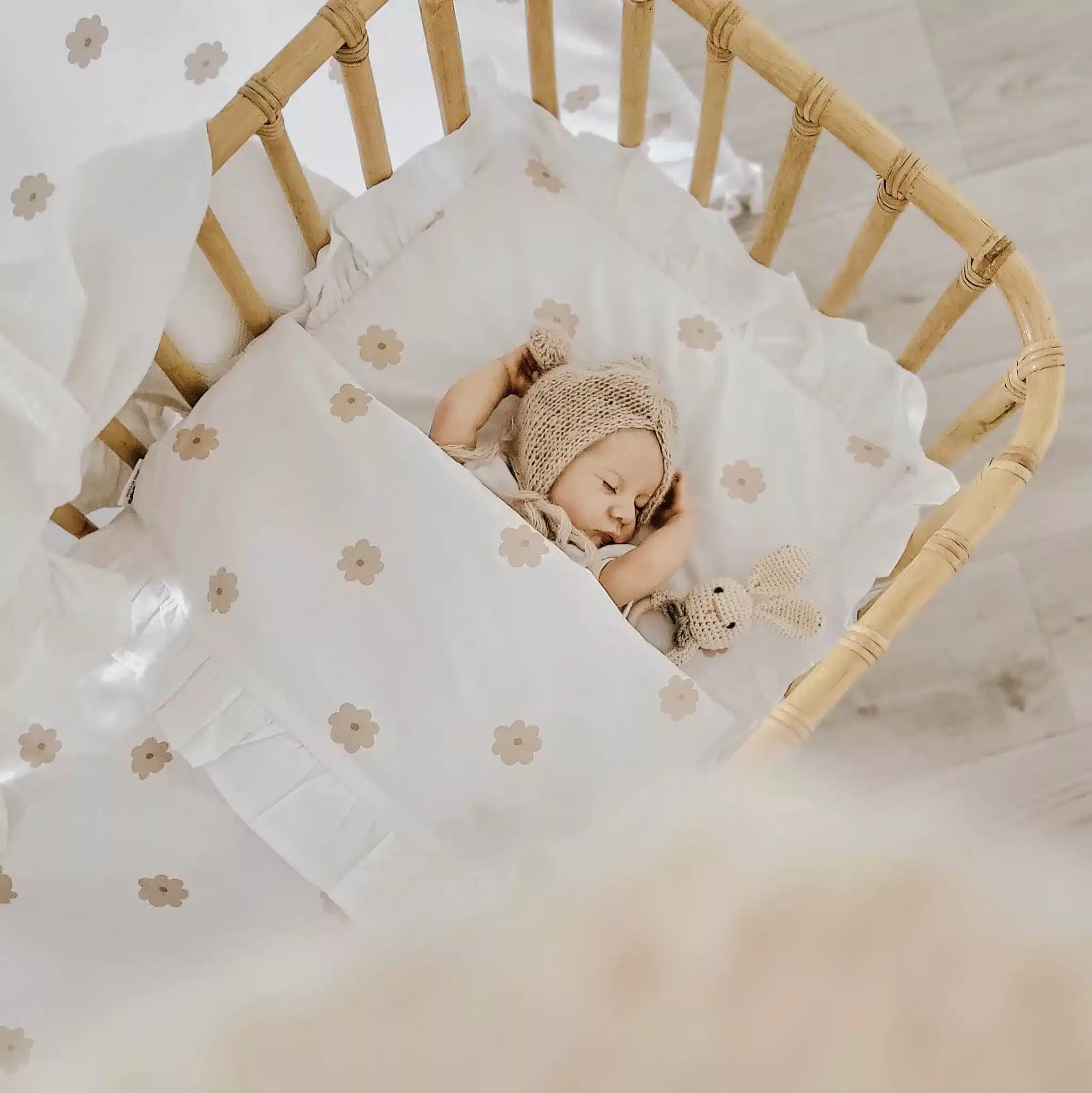 Pościel niemowlęca 50x75cm Daisy z wypełnieniem