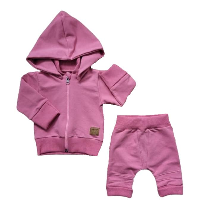 DRES NIEMOWLĘCY 2-CZ BAWEŁNIANY Z ODPINANYM KAPTUREM ROSY DREAM ZZ - 86