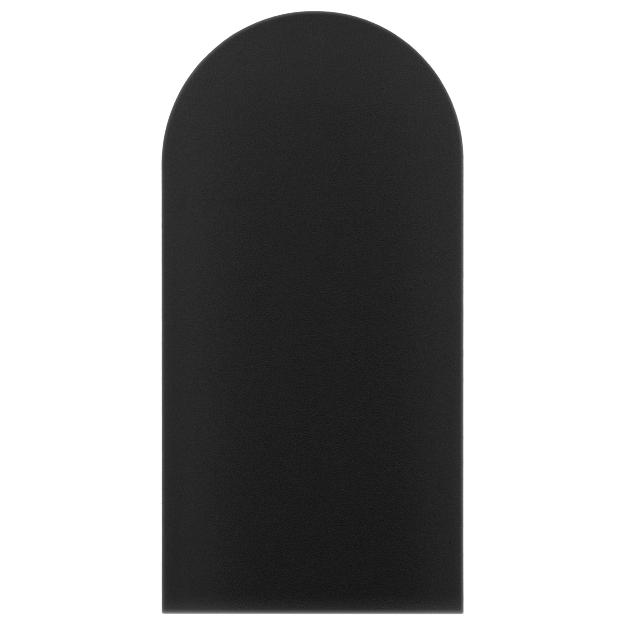 Panel Tapicerowany Eko Skóra Czarny 30cm