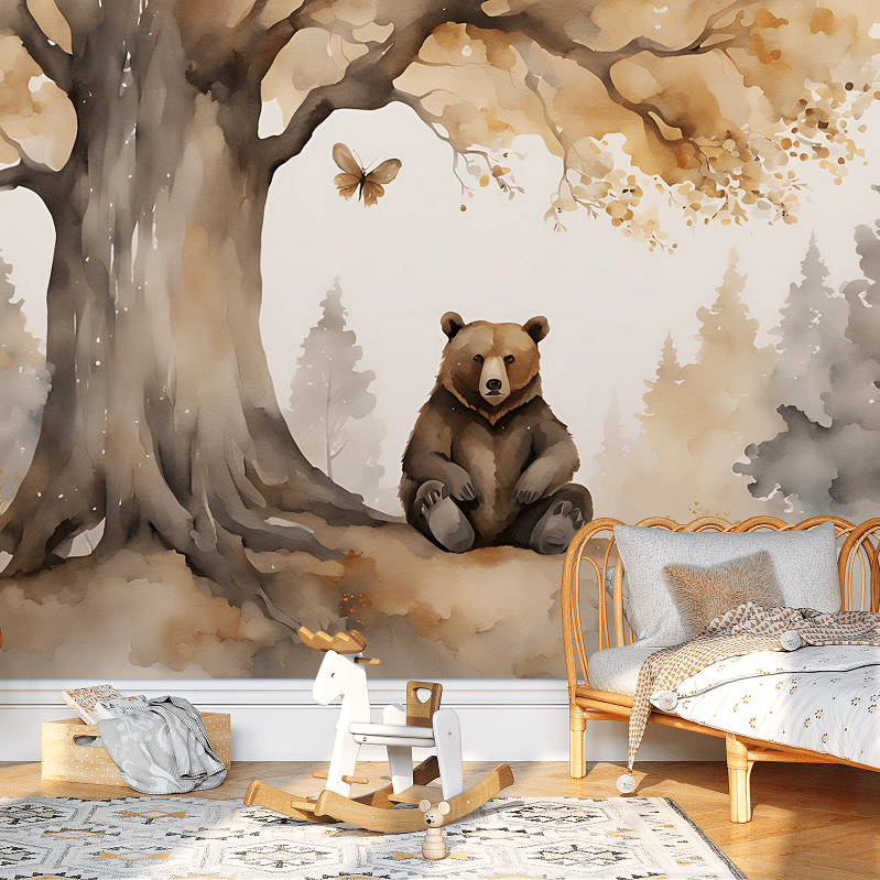 Fototapeta dla dzieci Jesienny Miś - 450