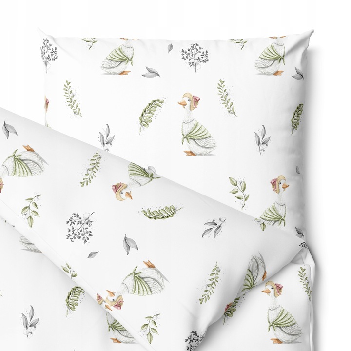 Komplet pościeli Gąska Kary - 100x135 + poduszka 40x60 - Nie