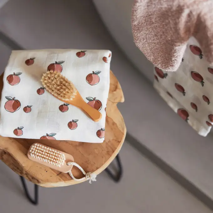 2 otulacze niemowlęce Hydrophilic 115 x 115 cm Peach Jollein BBTB