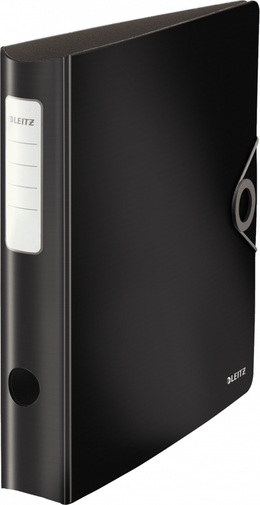 Segregator A4 Leitz 180° Solid Active, 65mm, do 350 kartek, czarny