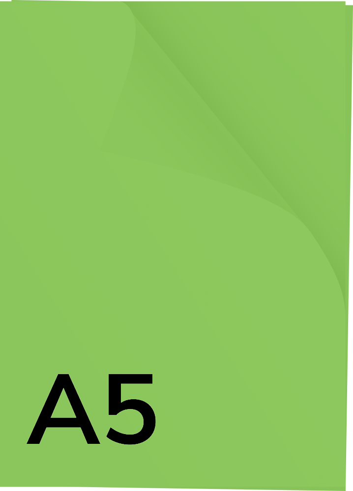 Papier kolorowy Rainbow, A5, 80g/m2, 500 arkuszy, ciemny zielony (R78)