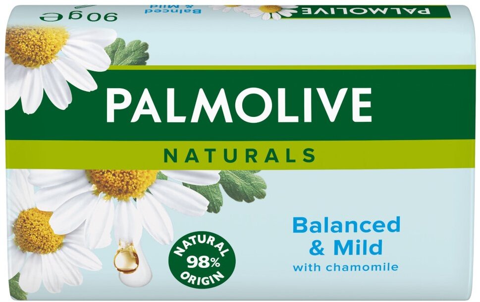 Mydło w kostce Palmolive, Naturals Balanced & Mild, 90g