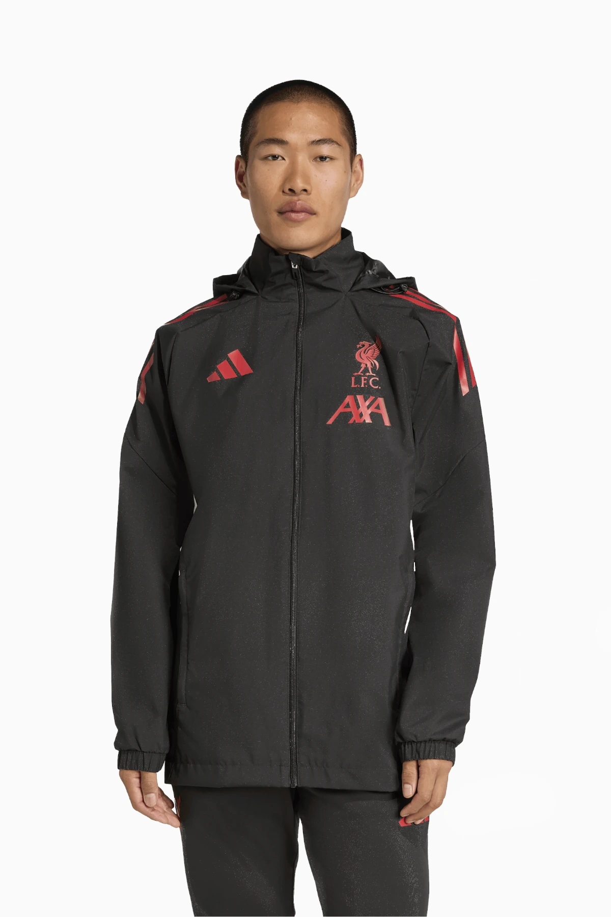Kurtka adidas Liverpool FC 25/26 All-Weather - Czarny