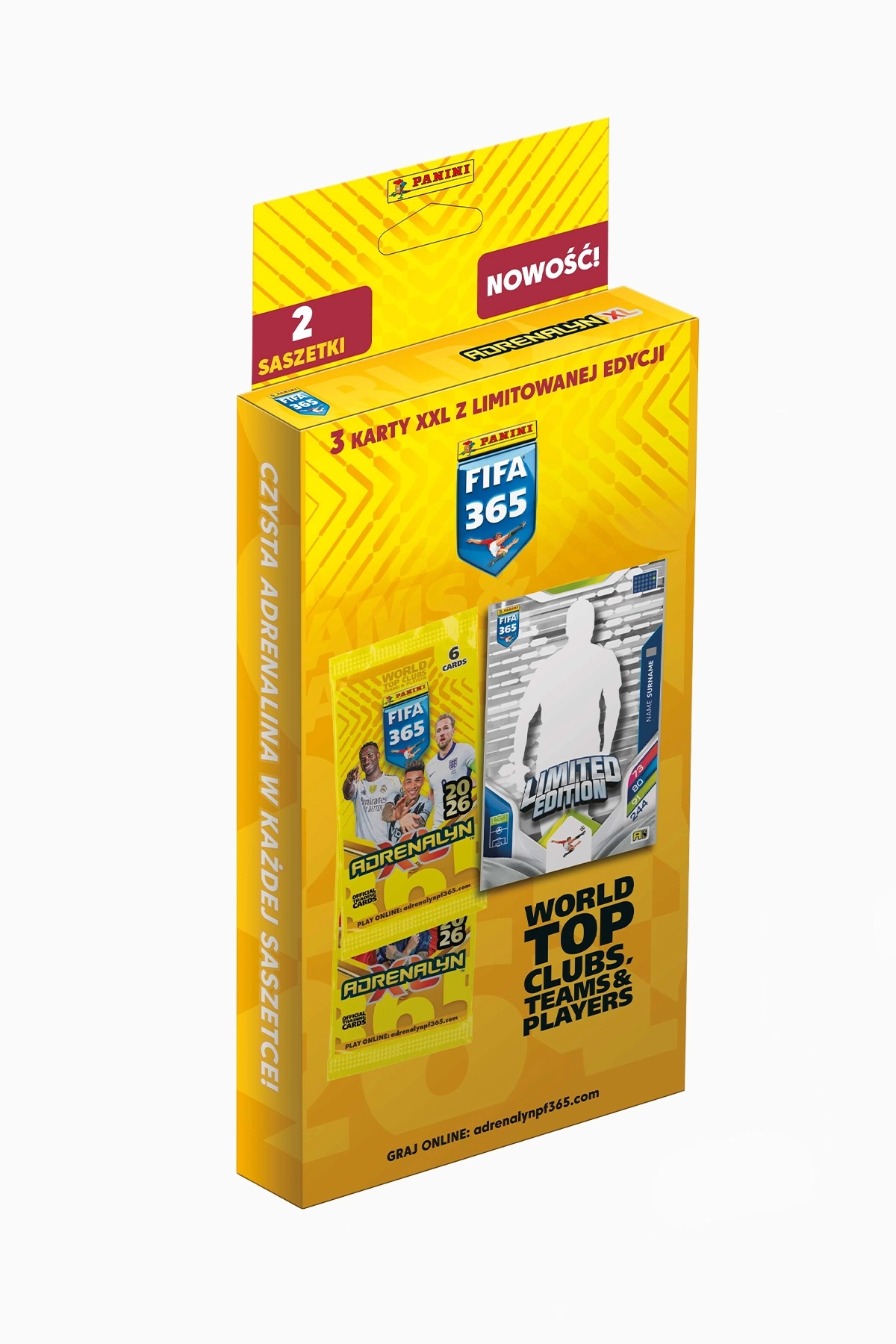 Karty Panini FIFA 365 Blister XXL 2026