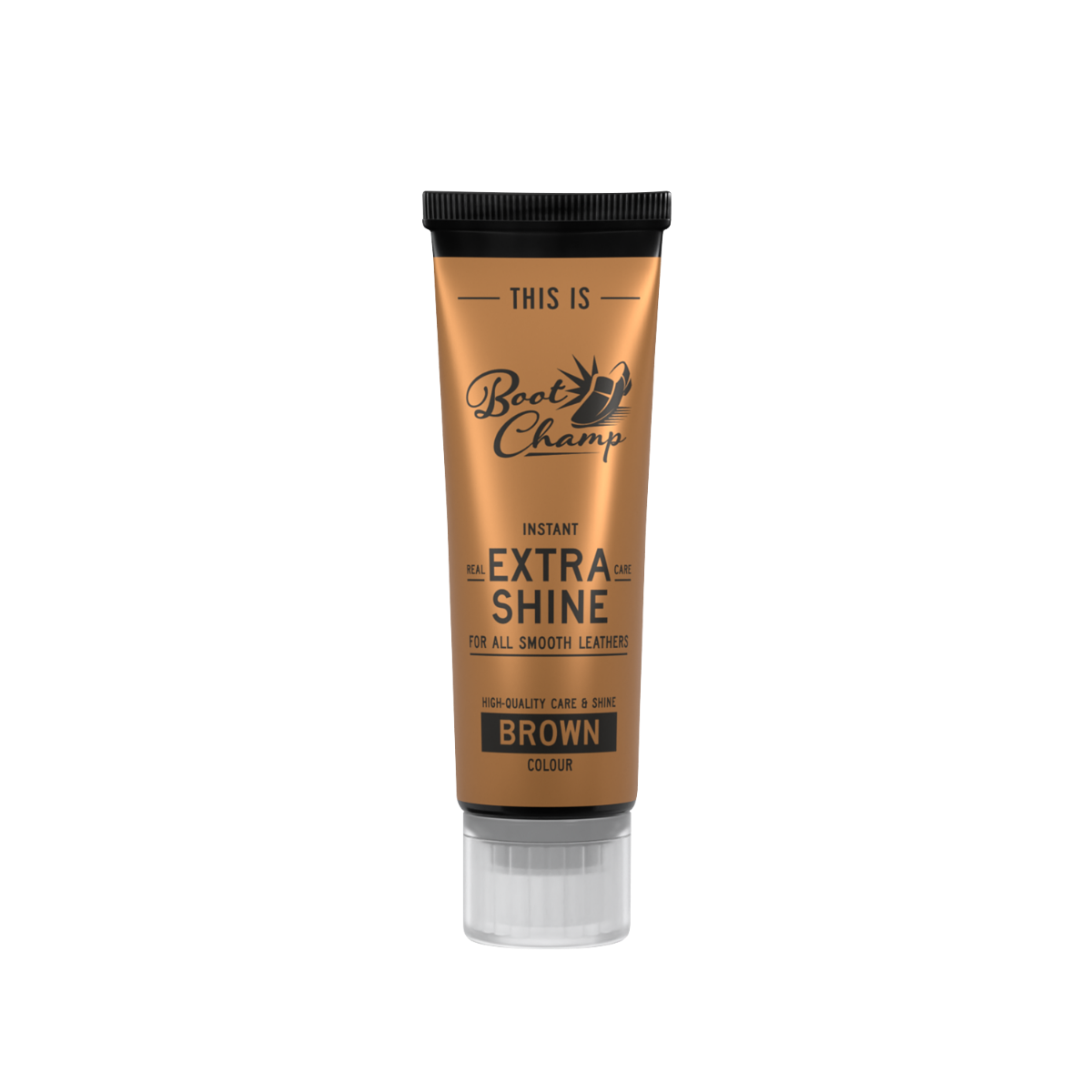 nabłyszczający krem do pielęgnacji obuwia brązowy, 75 ml