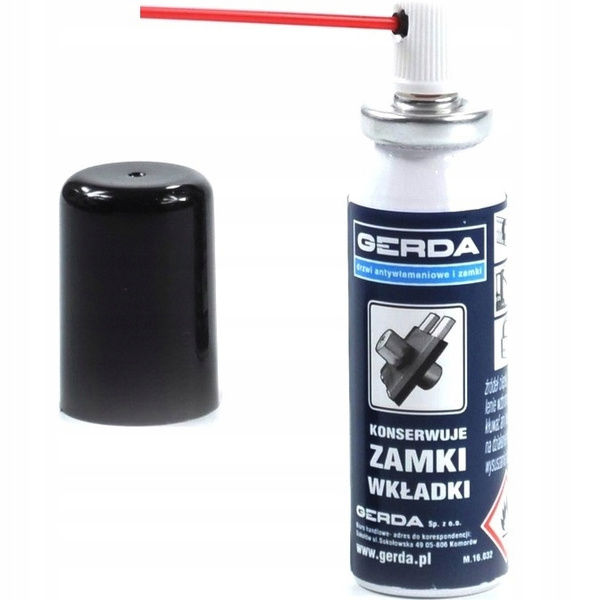 Preparat do konserwacji zamków i wkładek Gerda 25ml