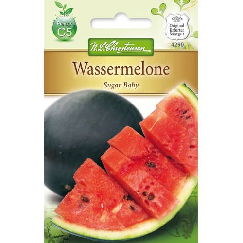 1 szt, Wassermelone Sugar Baby - Samen: Ilość w opakowaniu: 1 Stück