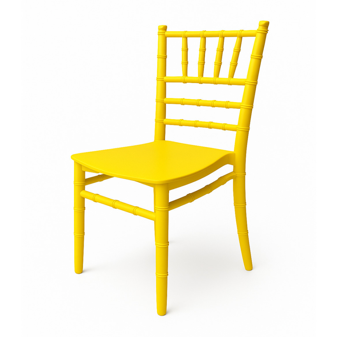 Krzesełko dziecięce Chiavari - kolor żółty