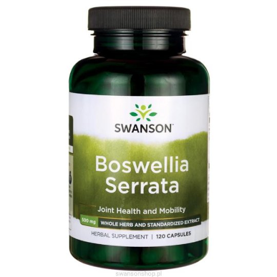 Swanson boswellia serrata - esktrakt, kapsułki 200 mg, 120 sztuk